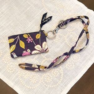 Vera Bradley - ID holder with lanyard